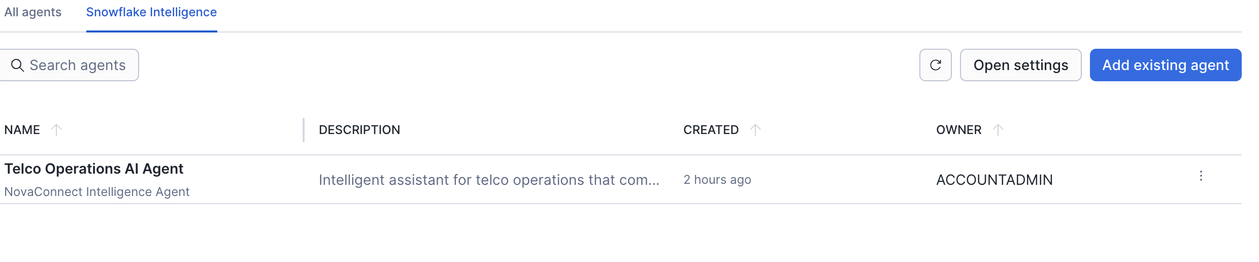Agent Testing Example