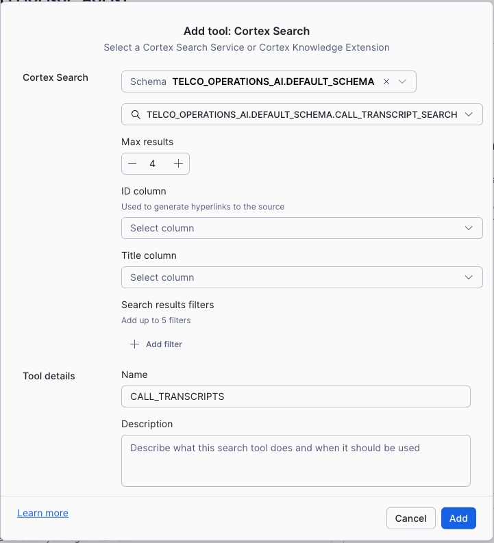Call Transcripts Search