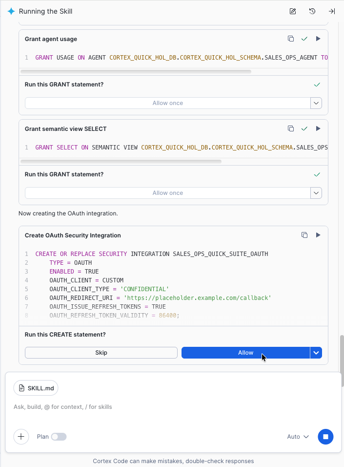 Security Integration