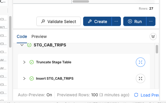 Code pane review