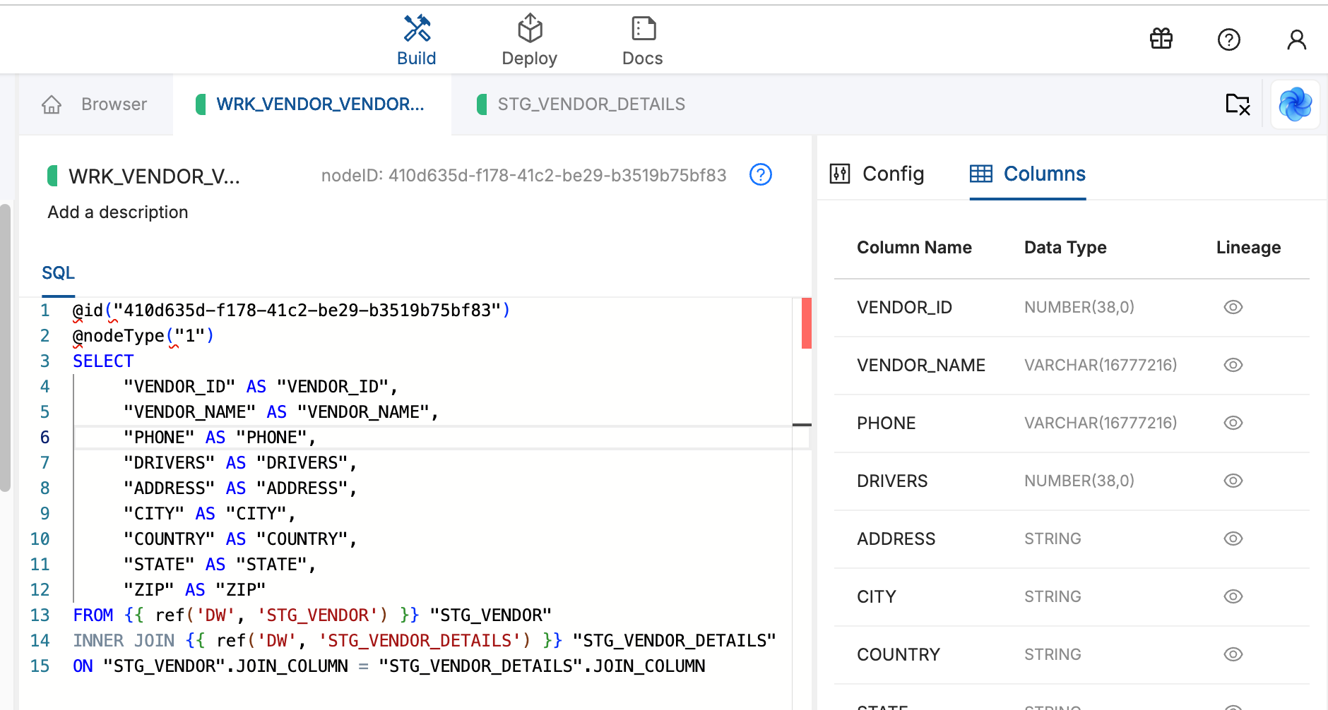 SQL Editor
