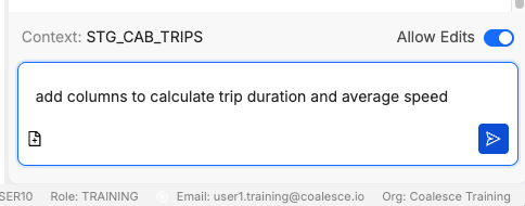 Coalesce AI Tables