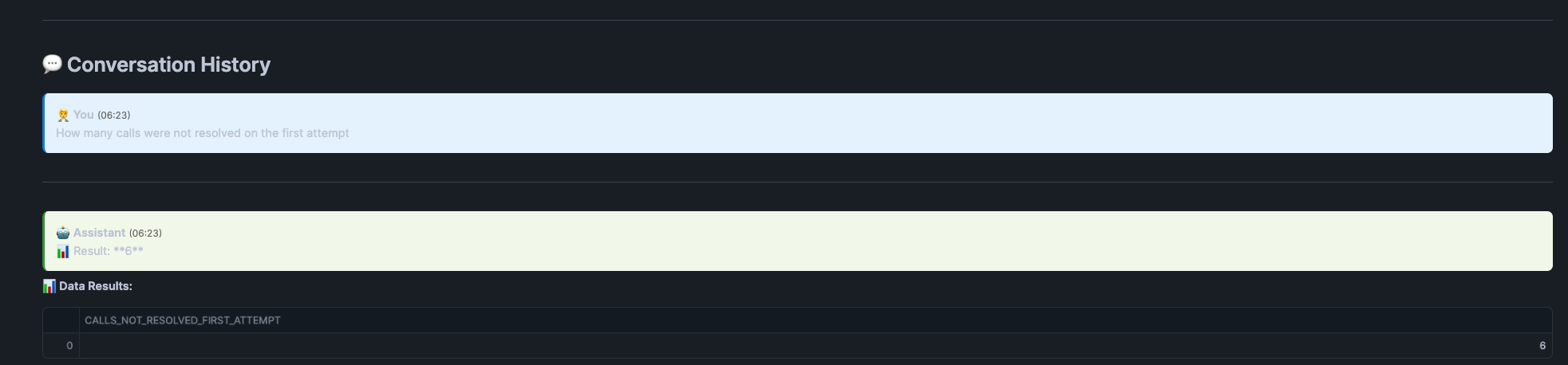 Analysts First Question