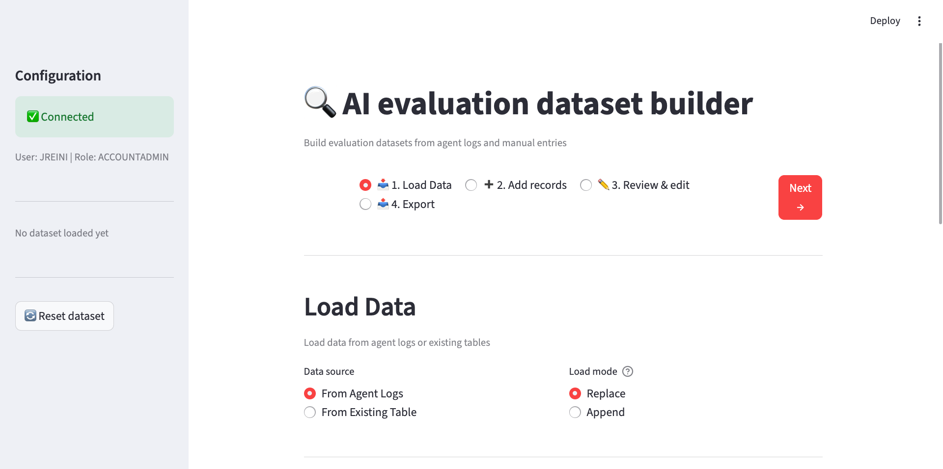 Evalset Generator App