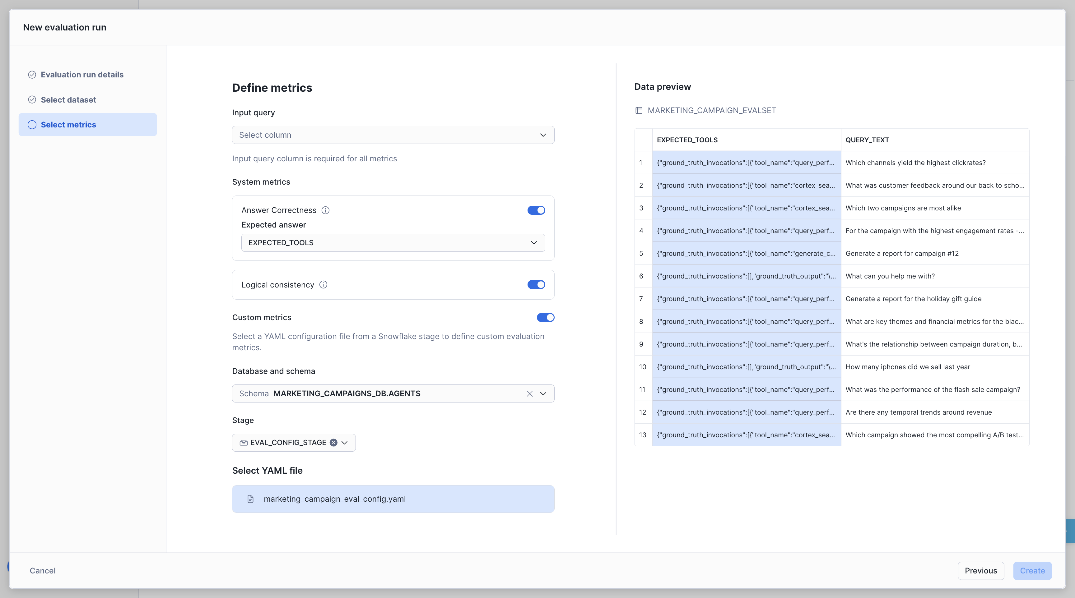 Configure Metrics