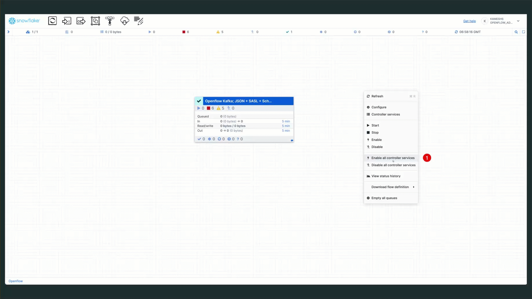 Kafka Connector Running and Streaming Data