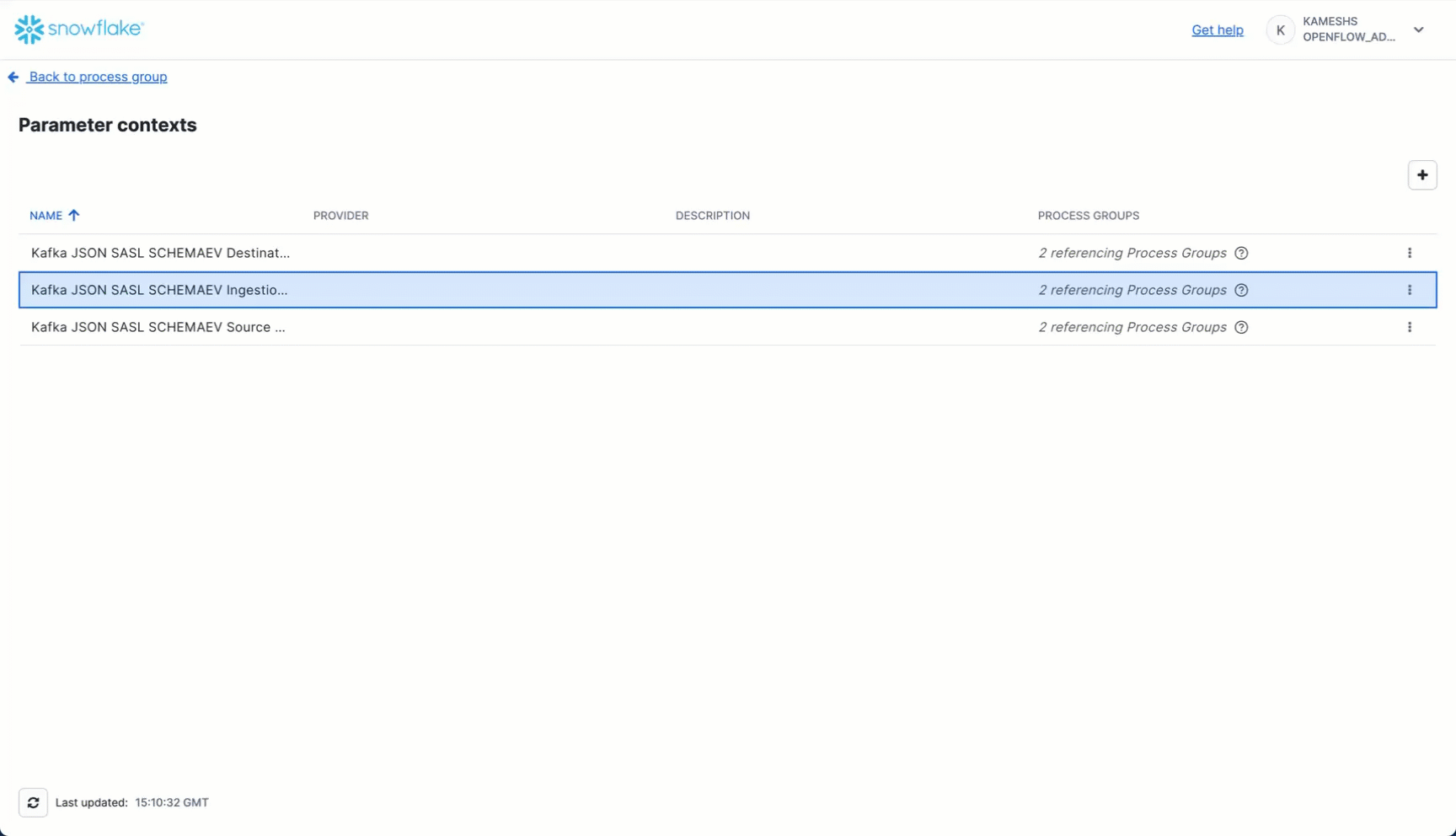 Toggle Inherited Parameters