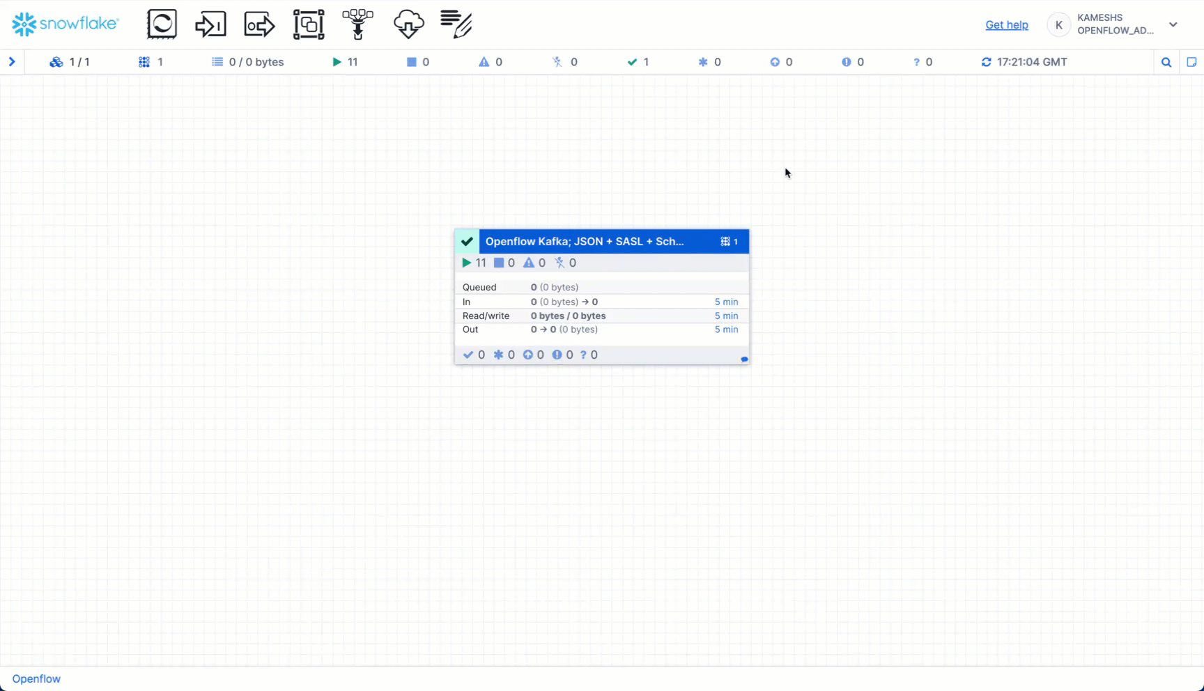 Openflow Drill-Down Statistics