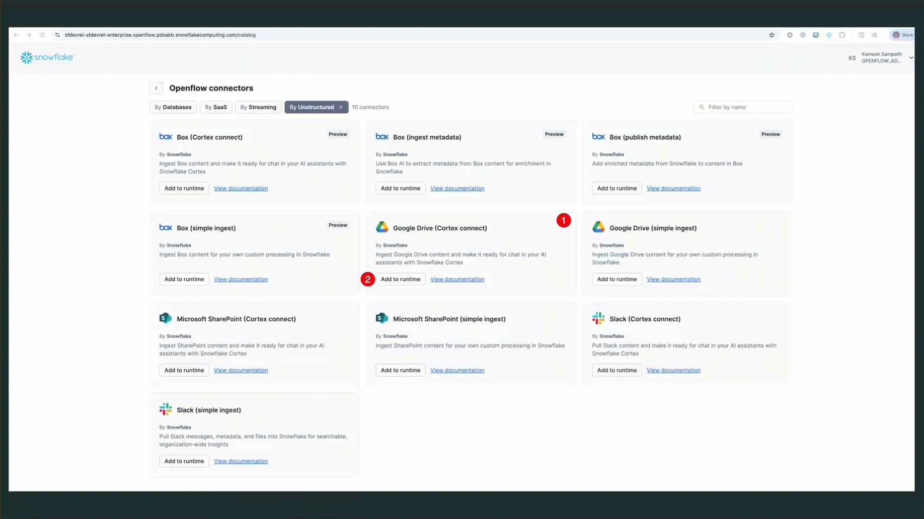 Add Connector to Runtime