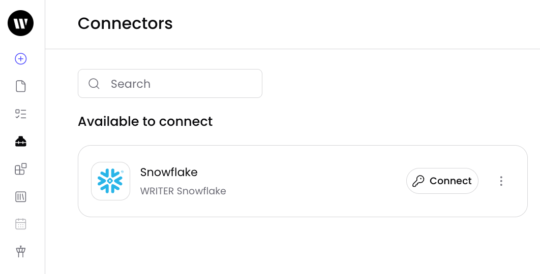 Connect to Snowflake