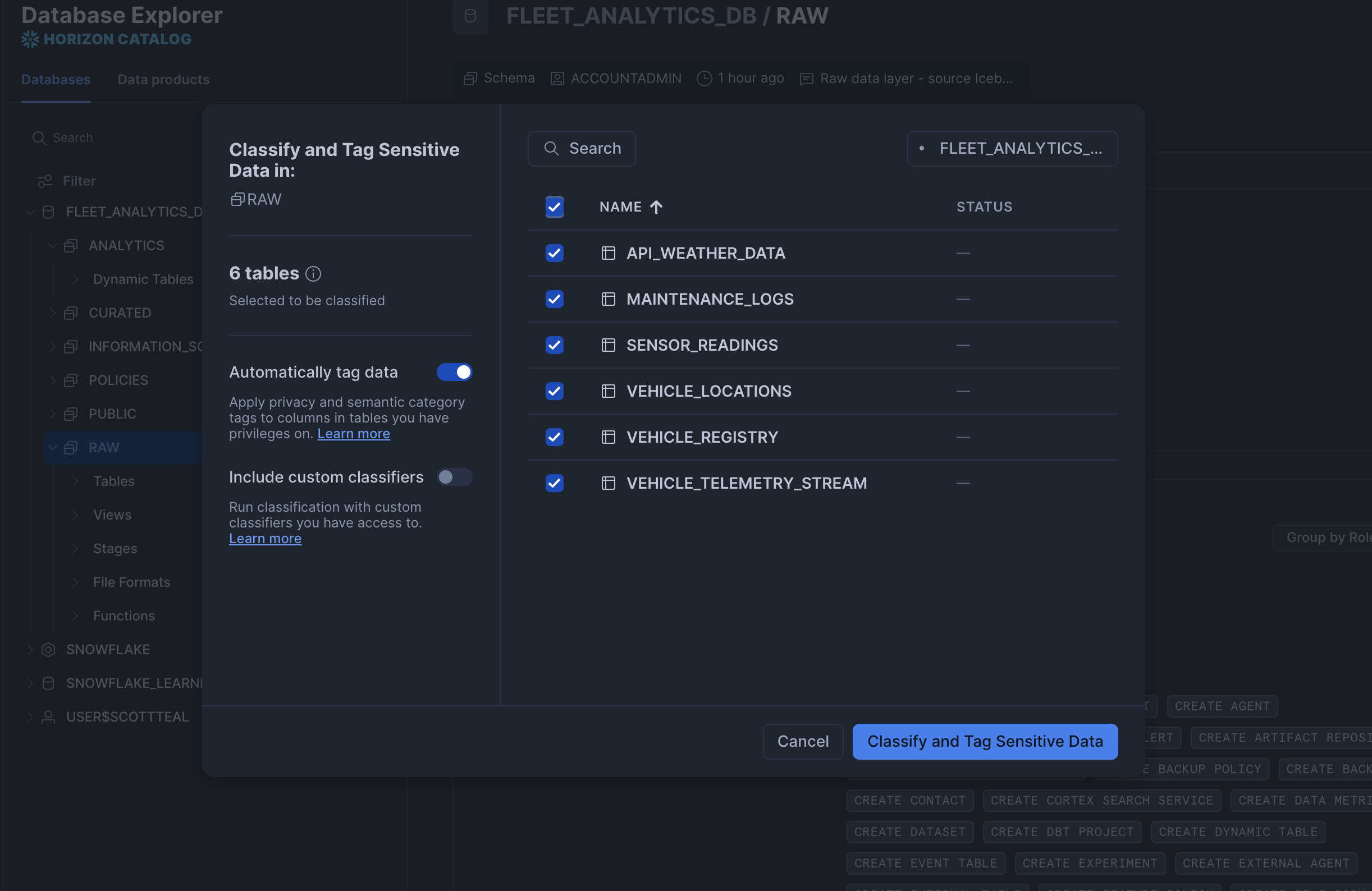 Classify and Tag Sensitive Data