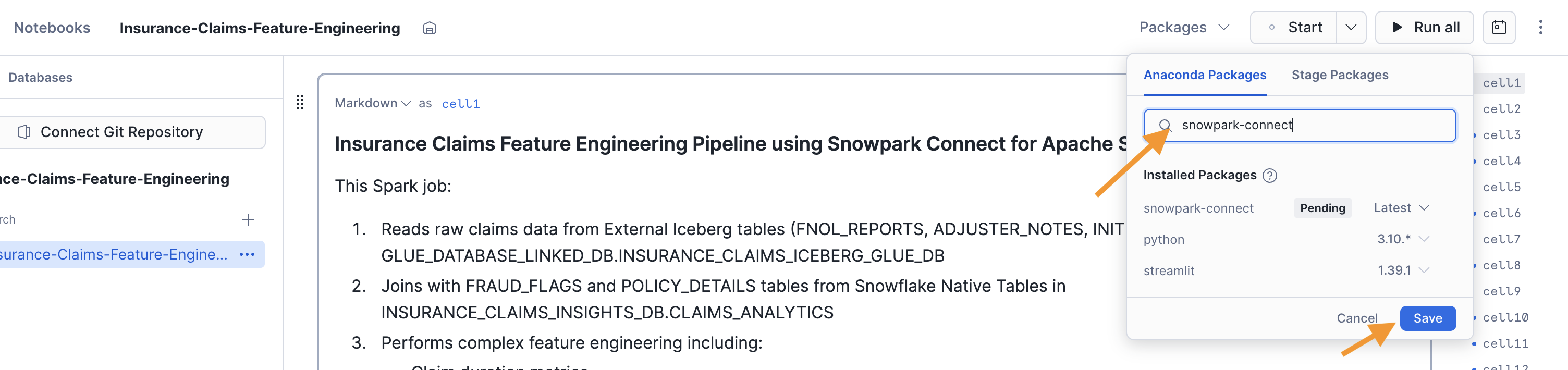 Install Package in Notebook