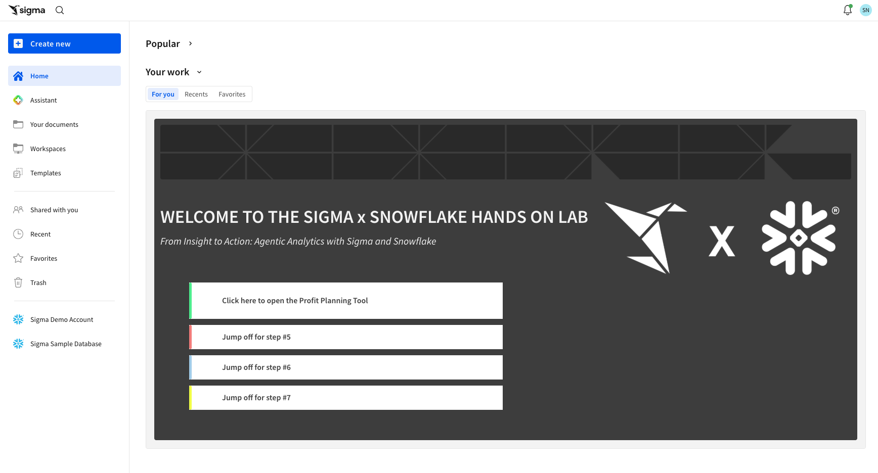 Homepage