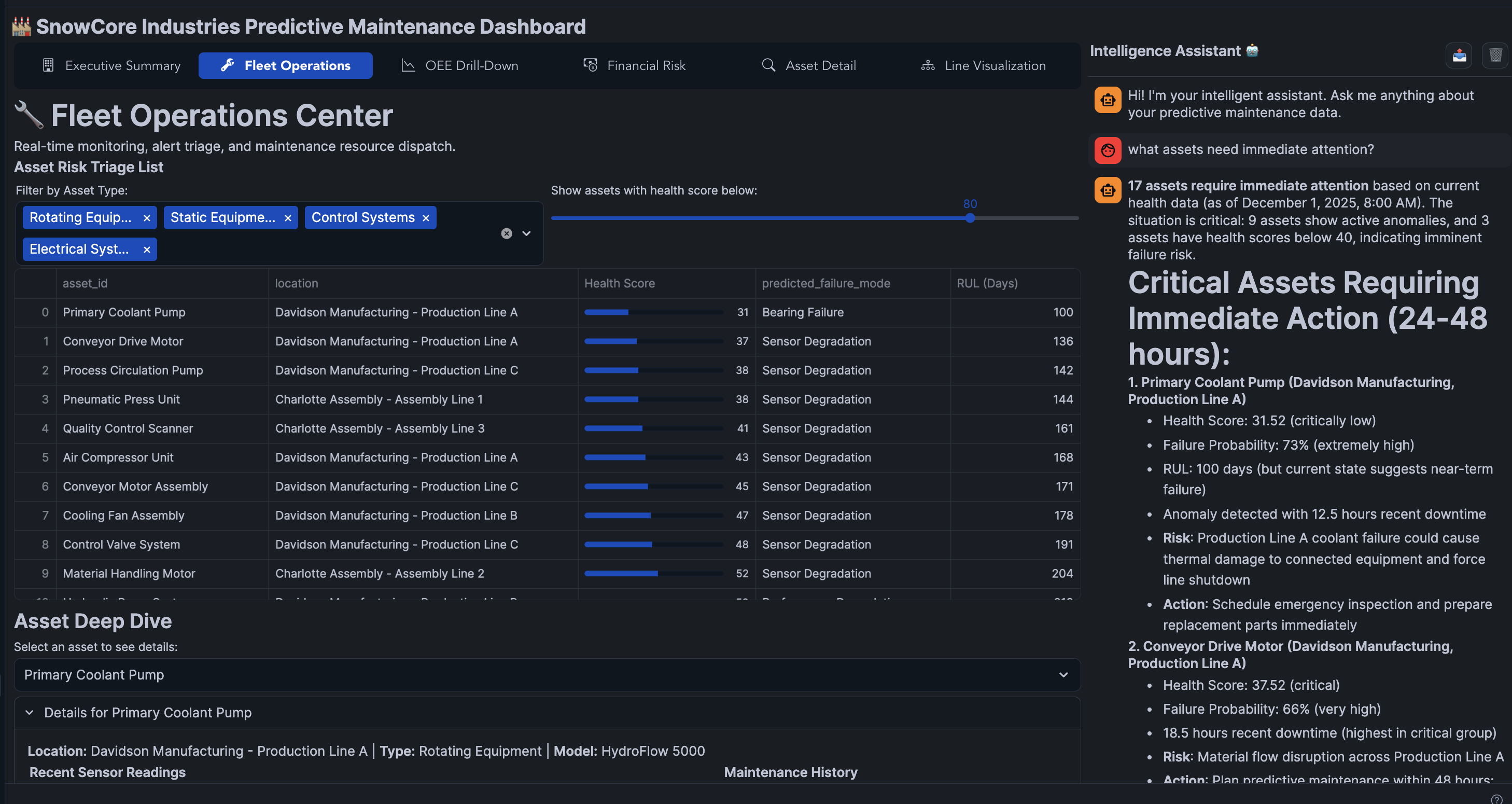 streamlit fleet operations