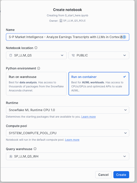 Select Notebook File