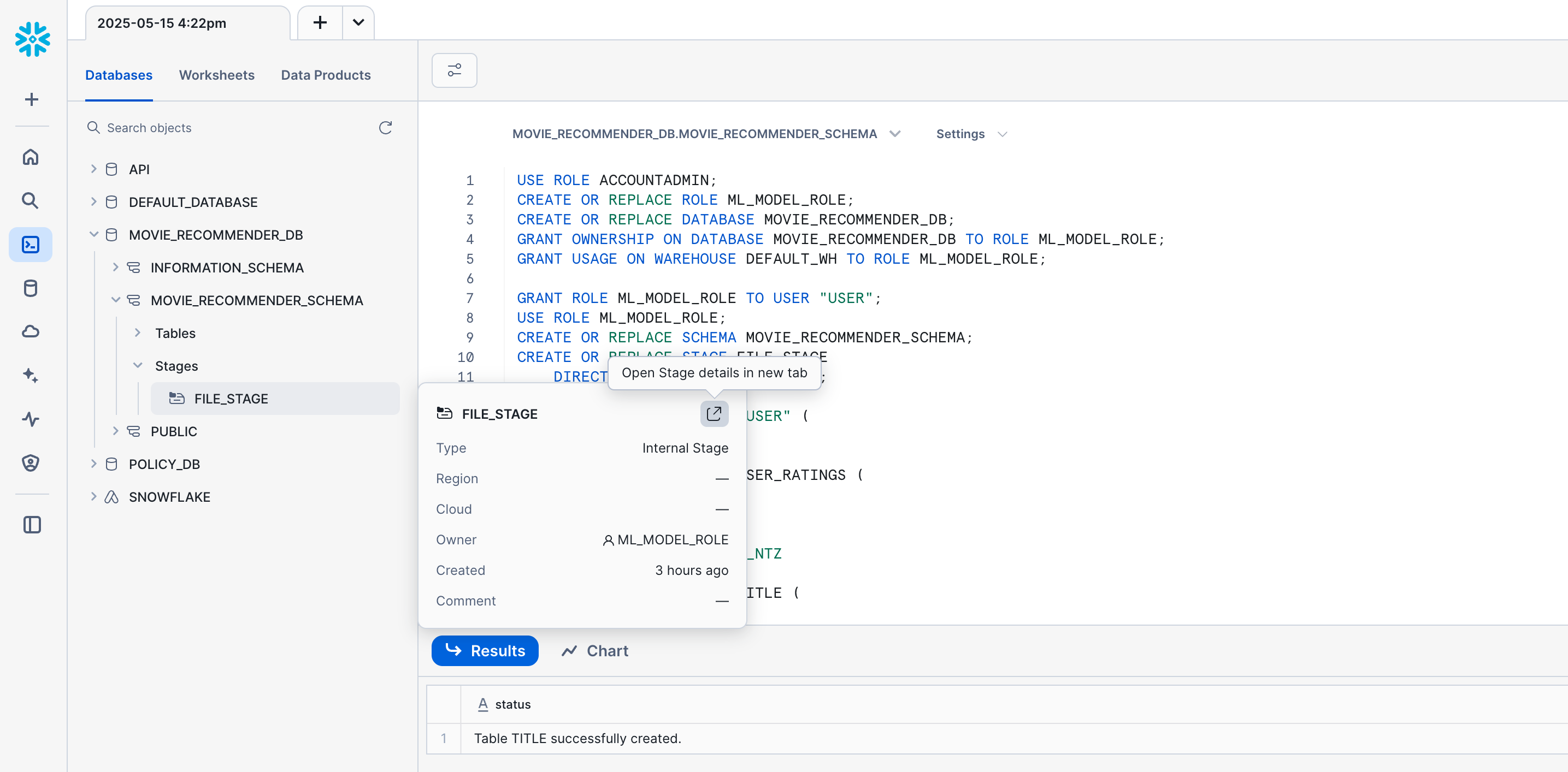 Load Data - Open Stage