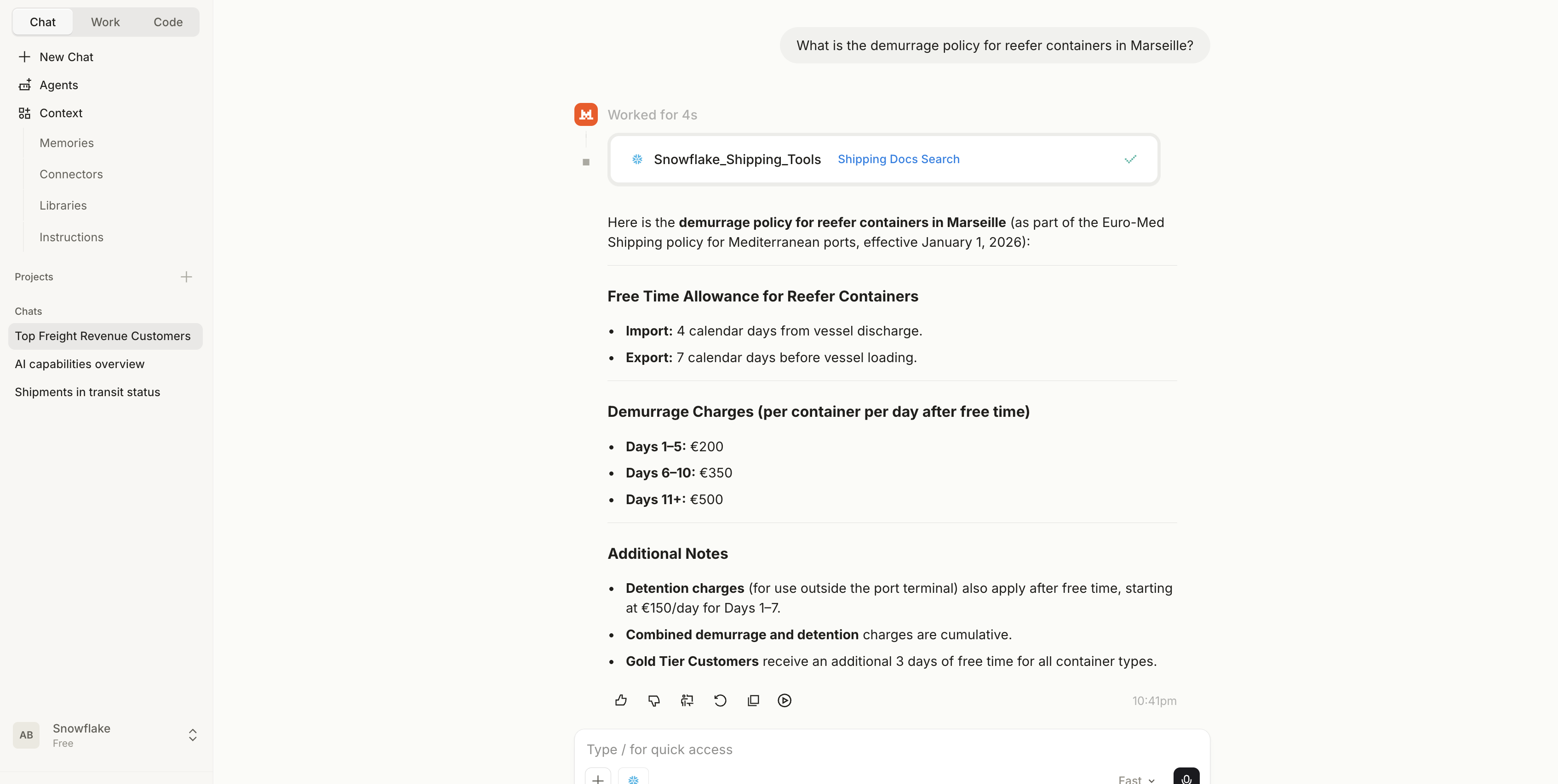 Search query - demurrage policy