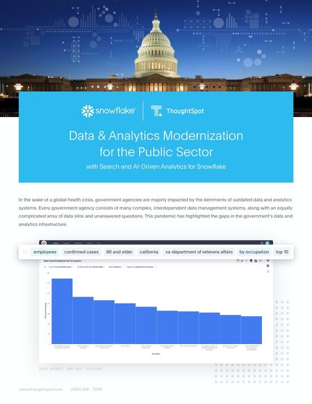 Data & Analytics Modernization for the Public Sector