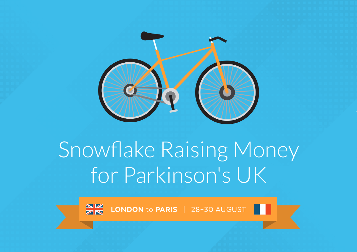 Snowflake Cyclists Gear up to Raise Money for Parkinson’s UK
