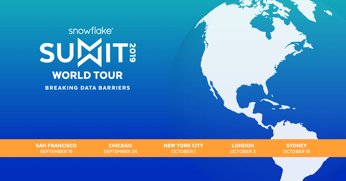Snowflake Summit World Tour