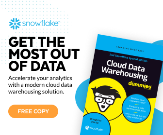 cloud data warehousing for dummies