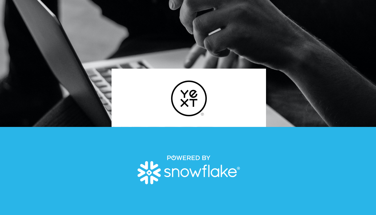 Powered by Snowflake: Yext Uses the Data Cloud to Fuel Search Analytics￼