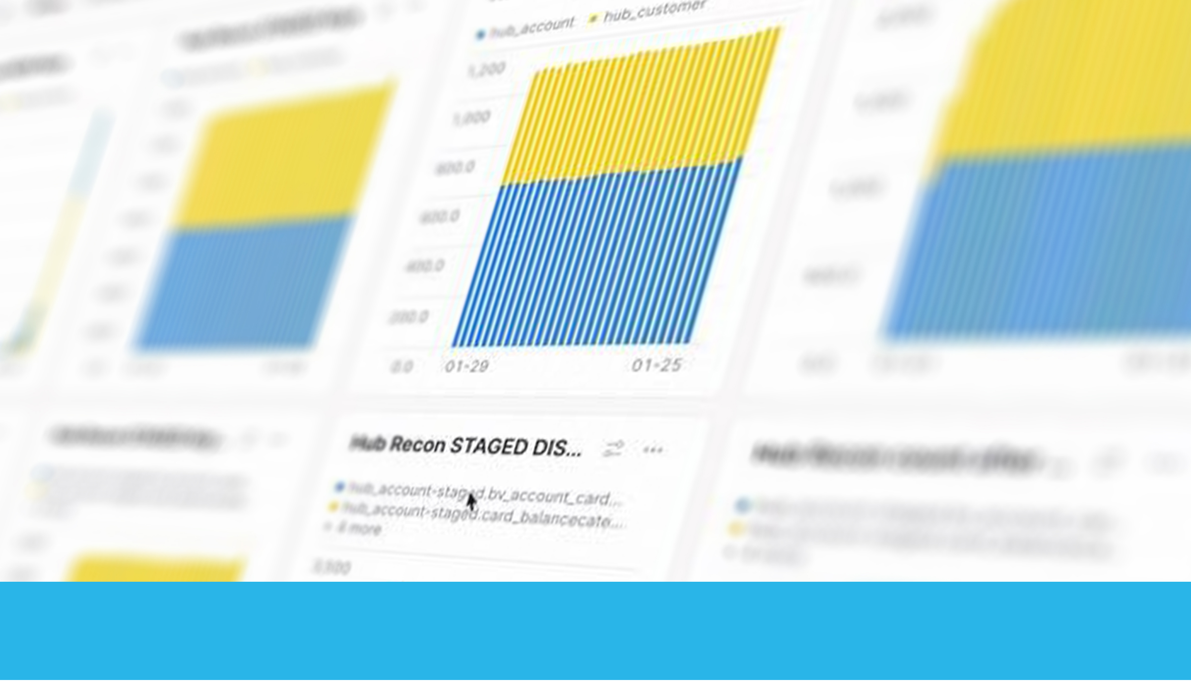 Data Vault Techniques on Snowflake: Snowsight Dashboards for Data Vault ￼