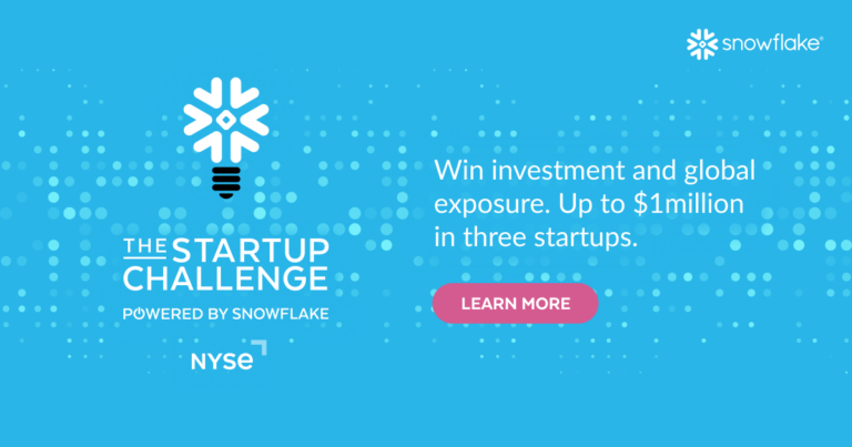 Snowflake startup challenge