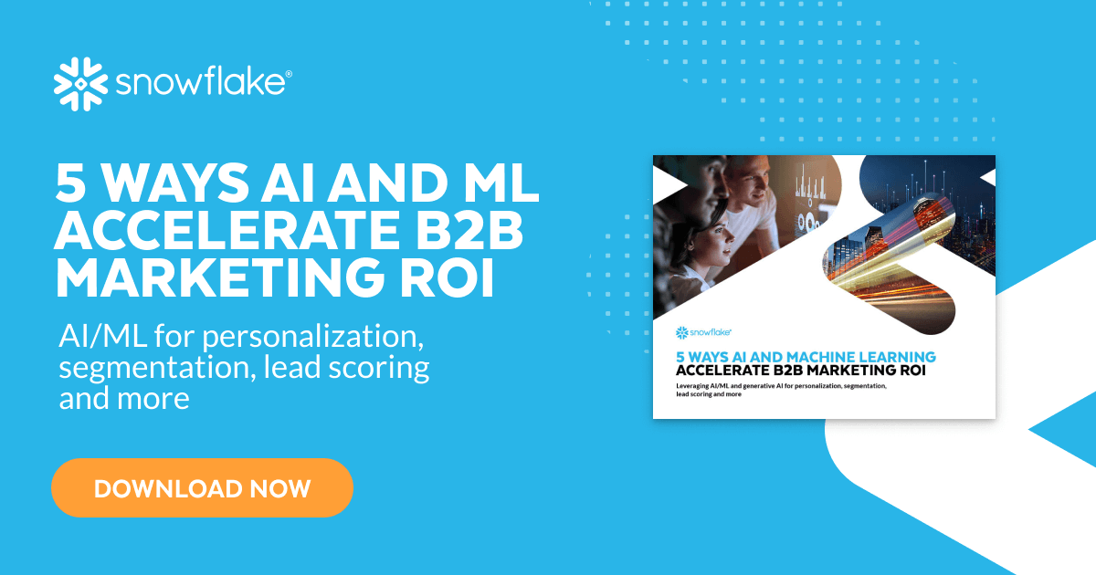 B2b hotsell machine learning
