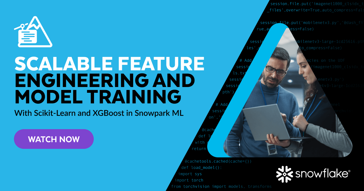 Scalable feature engineering and model training with scikit learn and