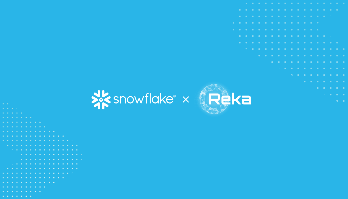 Snowflake Brings Gen AI to Images, Video and More With Multimodal Language Models from Reka in Snowflake Cortex