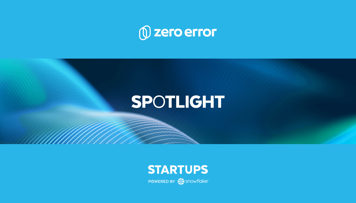 Snowflake Startup Spotlight: ZeroError