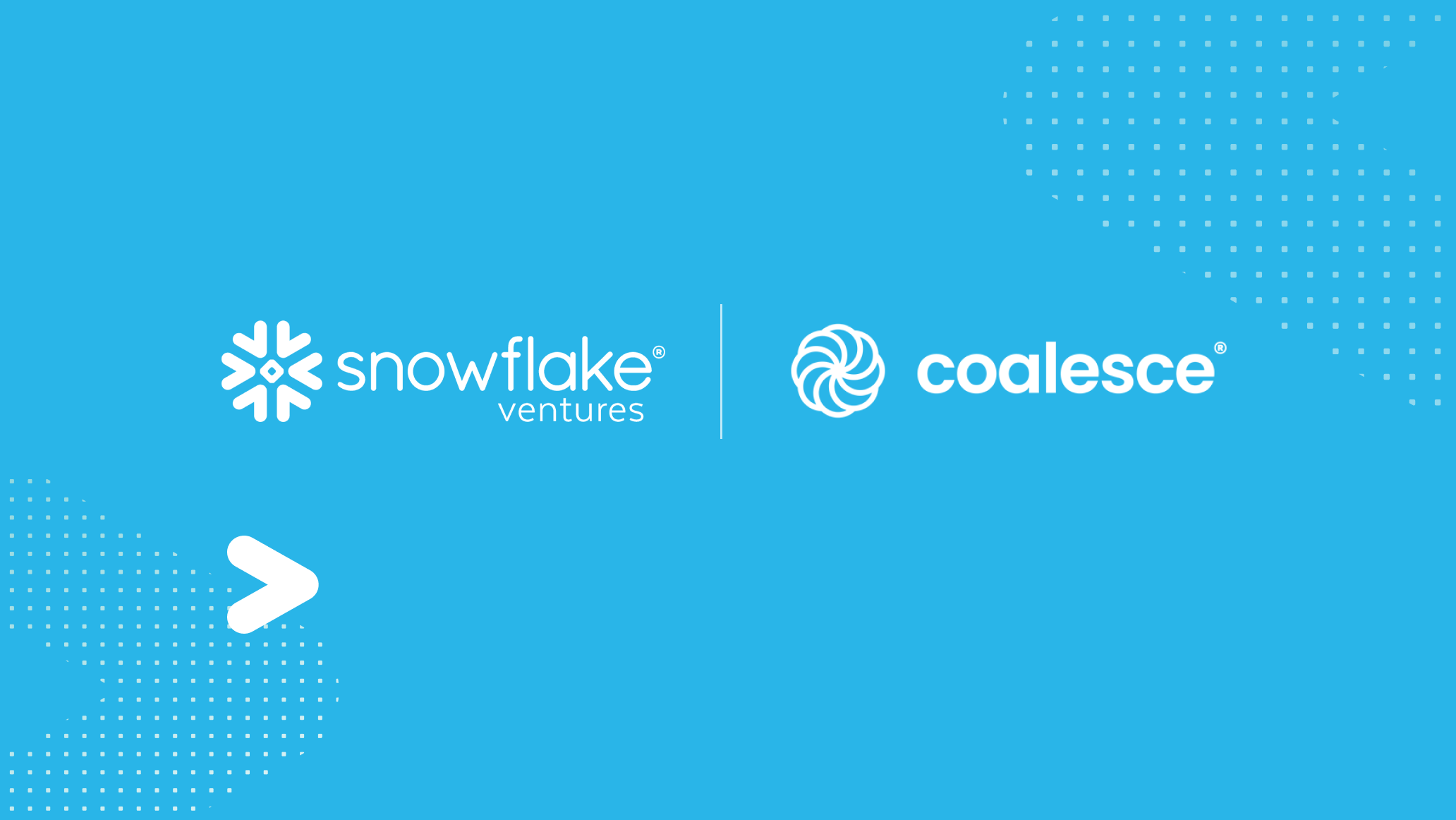 Snowflake Ventures Invests in Coalesce to Enable Simplified Data Transformation Development and Management Natively on the Data Cloud