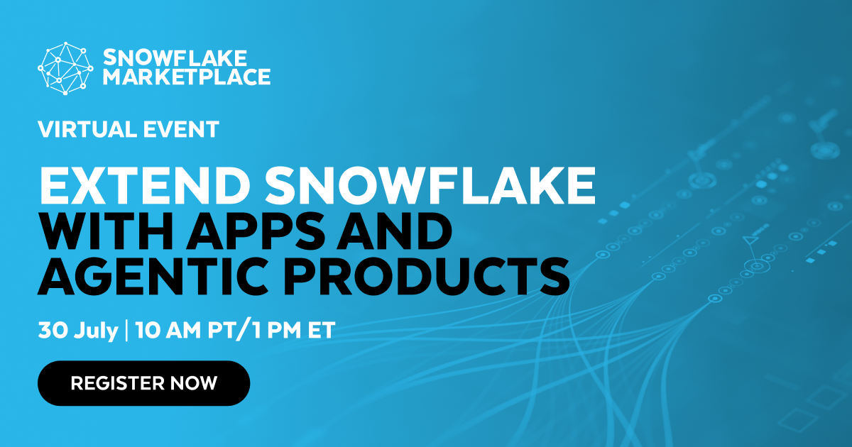 Neil Rausch Extend Snowflake with Apps and Agentic Products - Snowflake Extend ...