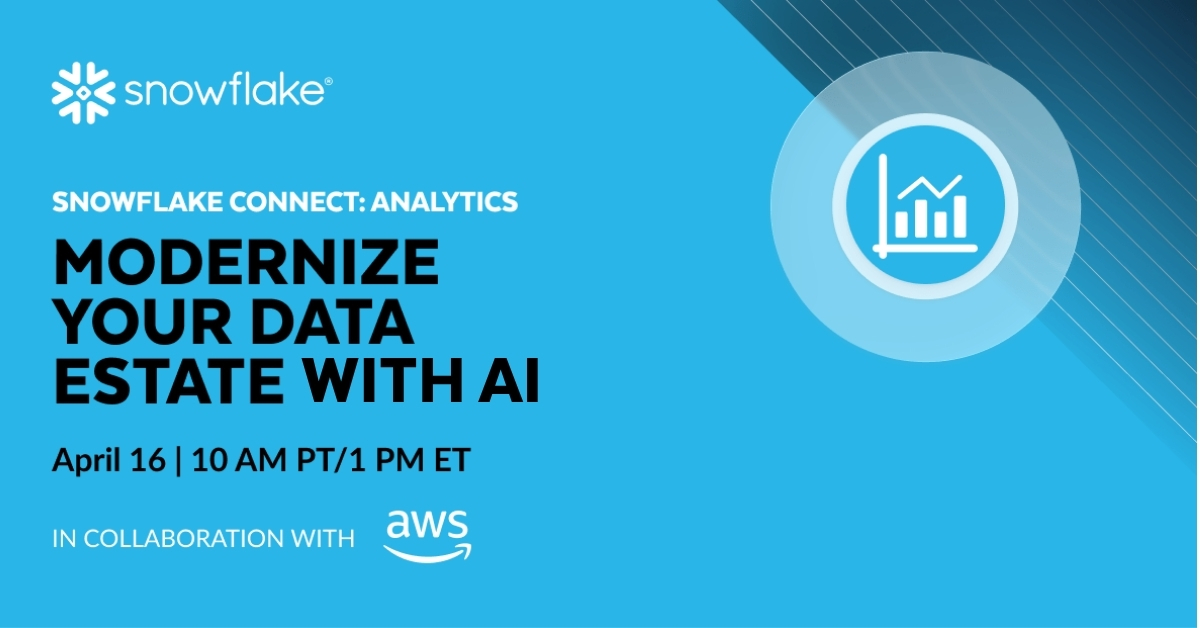 Snowflake Connect: Analytics - Snowflake