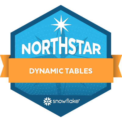 Dynamic Tables badge