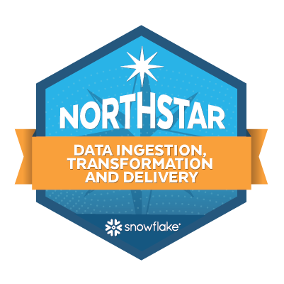 Data Ingestion, Transformation and Delivery badge