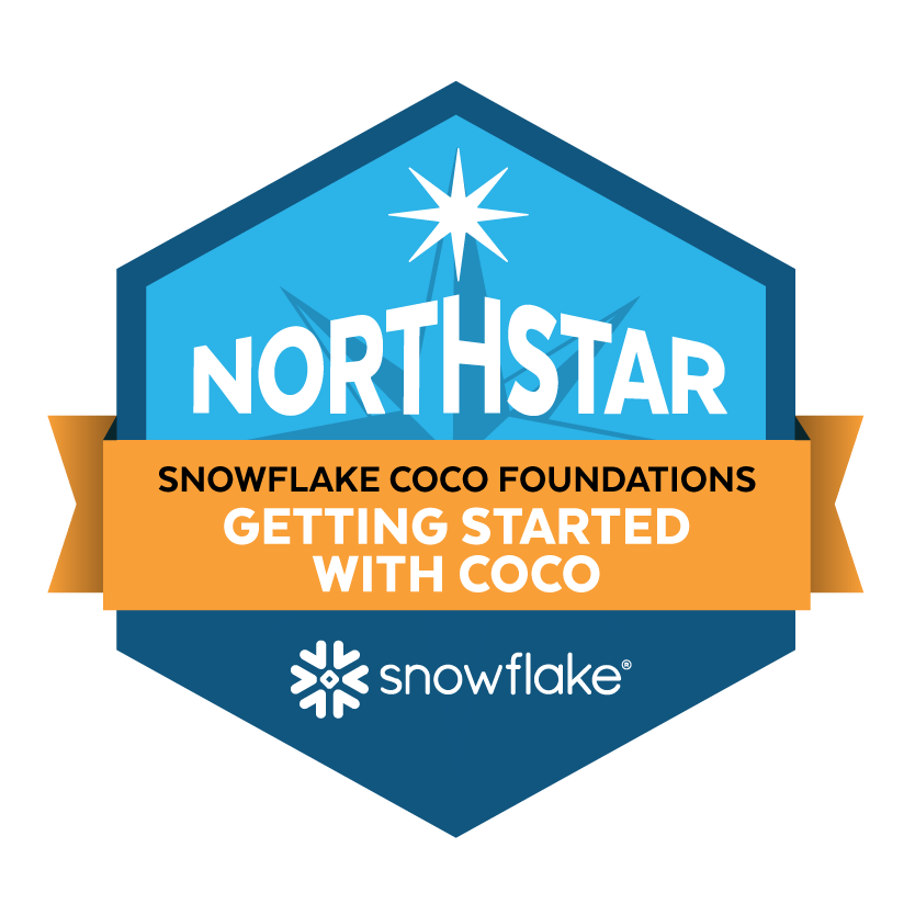 Snowflake CoCo Foundations badge